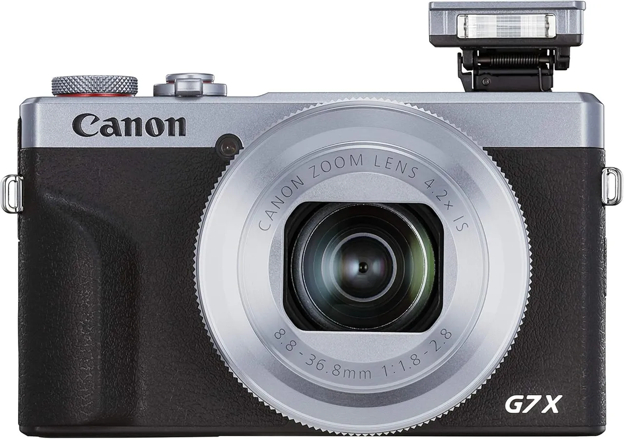 Canon كاميرا G7 X MARK III فضي Silver