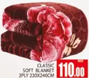 Classic Soft Blanket 2 Ply