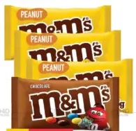 M&M's شوكولاتة / فول سوداني