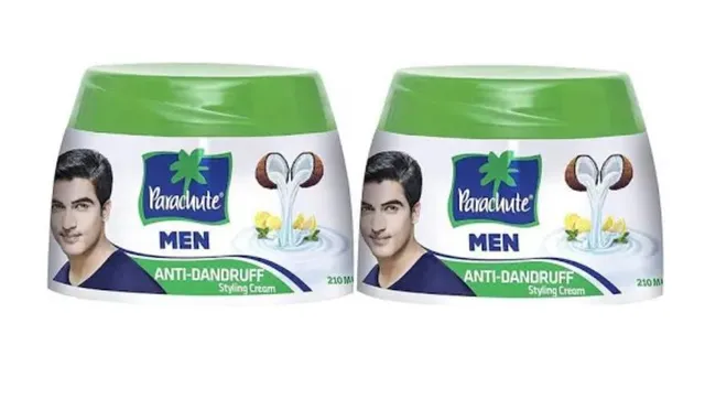 Parachute Anti Dandruff Hair Cream Men 140Mlx2Pcs Offer
