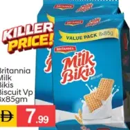 Britannia Milk Bikis Biscuit Value Pack