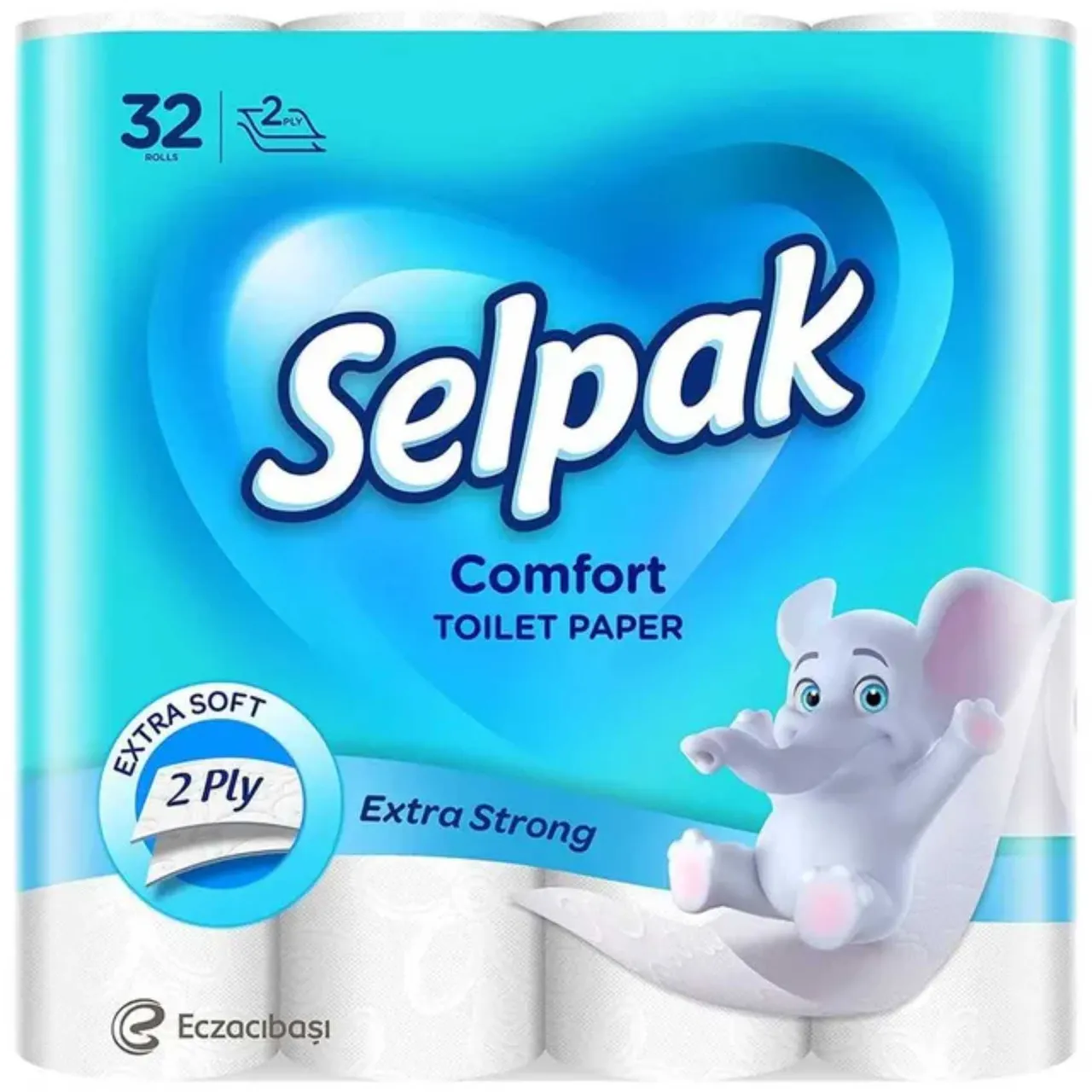 Selpak ورق تواليت كمفورت 2 طبقة 32 رول