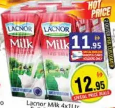 Lacnor حليب كامل الدسم