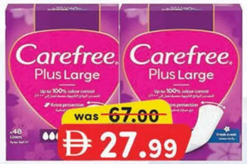 Carefree Plus Large Panty