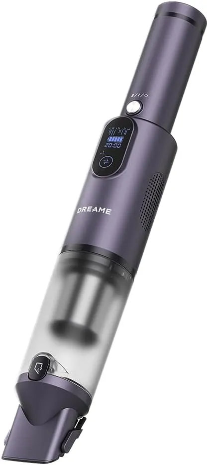 Dreame E10 Cordless Handheld Vacuum Cleaner, 14,000Pa Suction, Ultra-Light, 30 Min Runtime, Type-C Fast Charging, Black, E10
