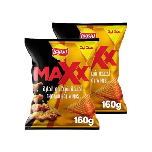 Lay'S Max Potato Chips Chicago Hot Wings