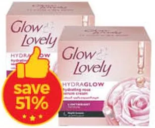 Glow & Lovely Hydra Glow Serum Day Cream + Night Cream