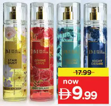 Beau Monde Body Splash Assorted