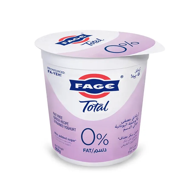Fage Total Greek Recipe Strained Yoghurt 0% Fat