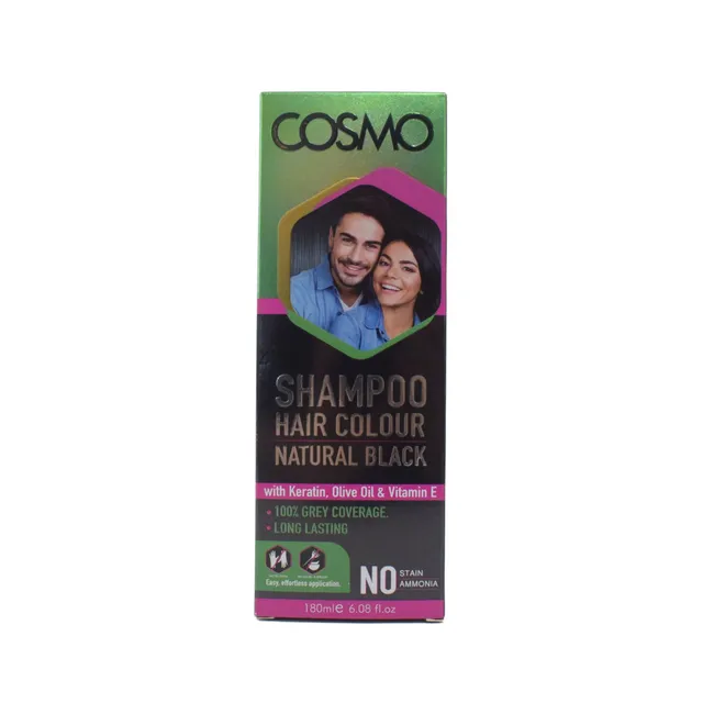 Cosmo Hair Color Shampoo Black