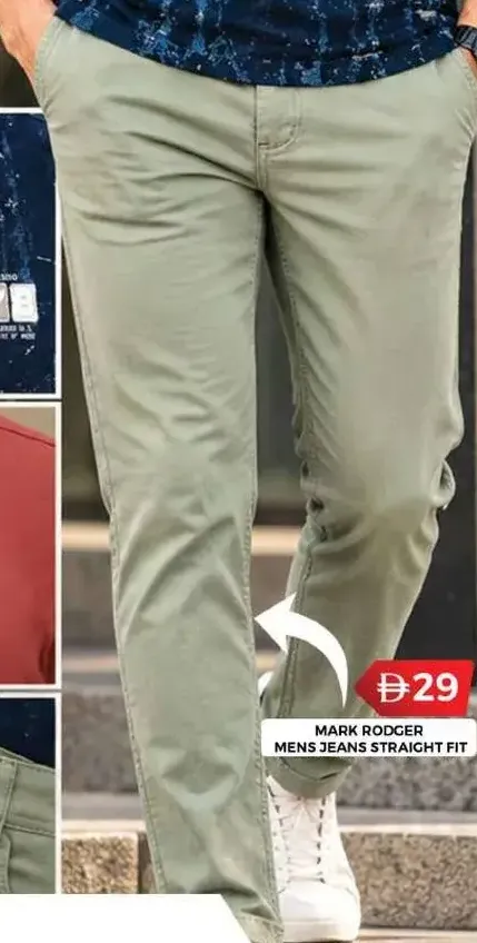 Mark Rodger Mens Jeans Straight Fit