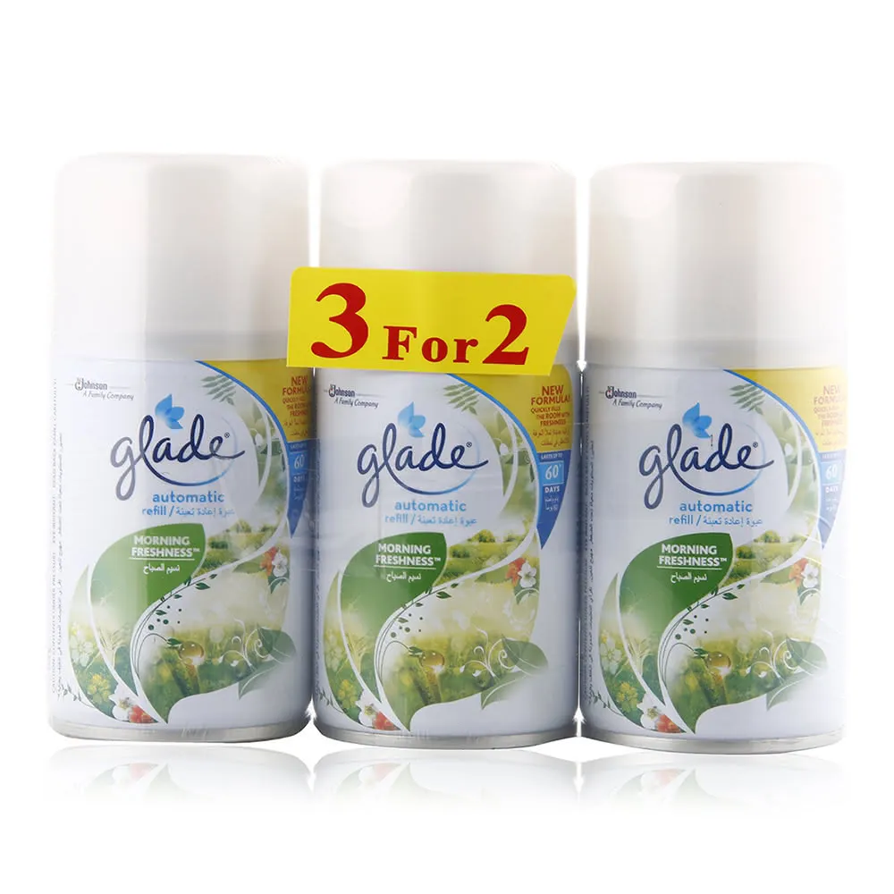 Glade عبوة إعادة تعبئة معطر جو أوتوماتيكي انتعاش الصباح