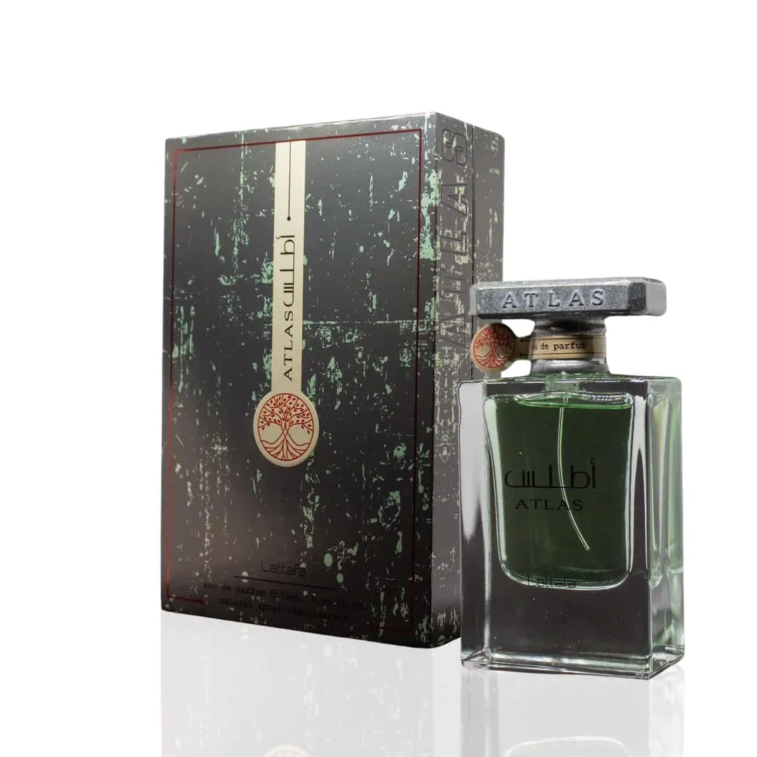 lattafa أطلس بخاخ أو دو برفان للجنسين، 1.85 Ounce