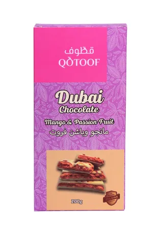Qotoof Dubai شوكولاتة بالمانجو