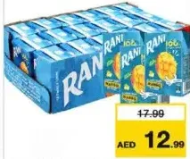 Rani 100% Mango Juice Sugar Less