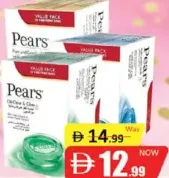 Pears صابون منعش ناعم مشكل
