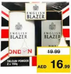English Blazer Talc Assorted