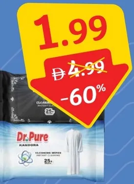 Dr. Pure Kandora / Abaya Cleaning Wipes