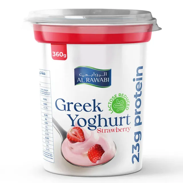 Al Rawabi Greek Yoghurt Strawberry