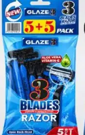 Glaze Contour Disposable Razor