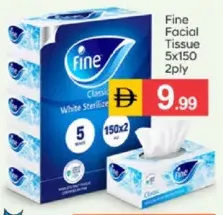 Fine Facial Tissue 2 ply