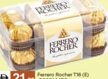 Ferrero Rocher T16 (E)
