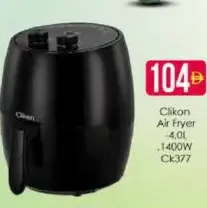 Clikon Air Fryer 1400W CK377