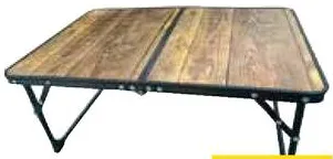 Kenco Low Aluminium Folding Table