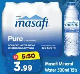 Masafi Mineral Water