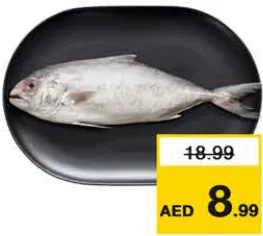 سمك بارا أسود كامل