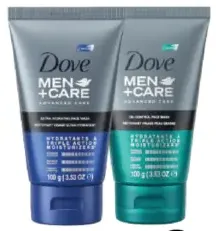 Dove غسول وجه للرجال متنوع