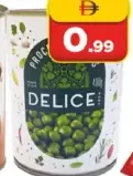 Delice Processed Peas