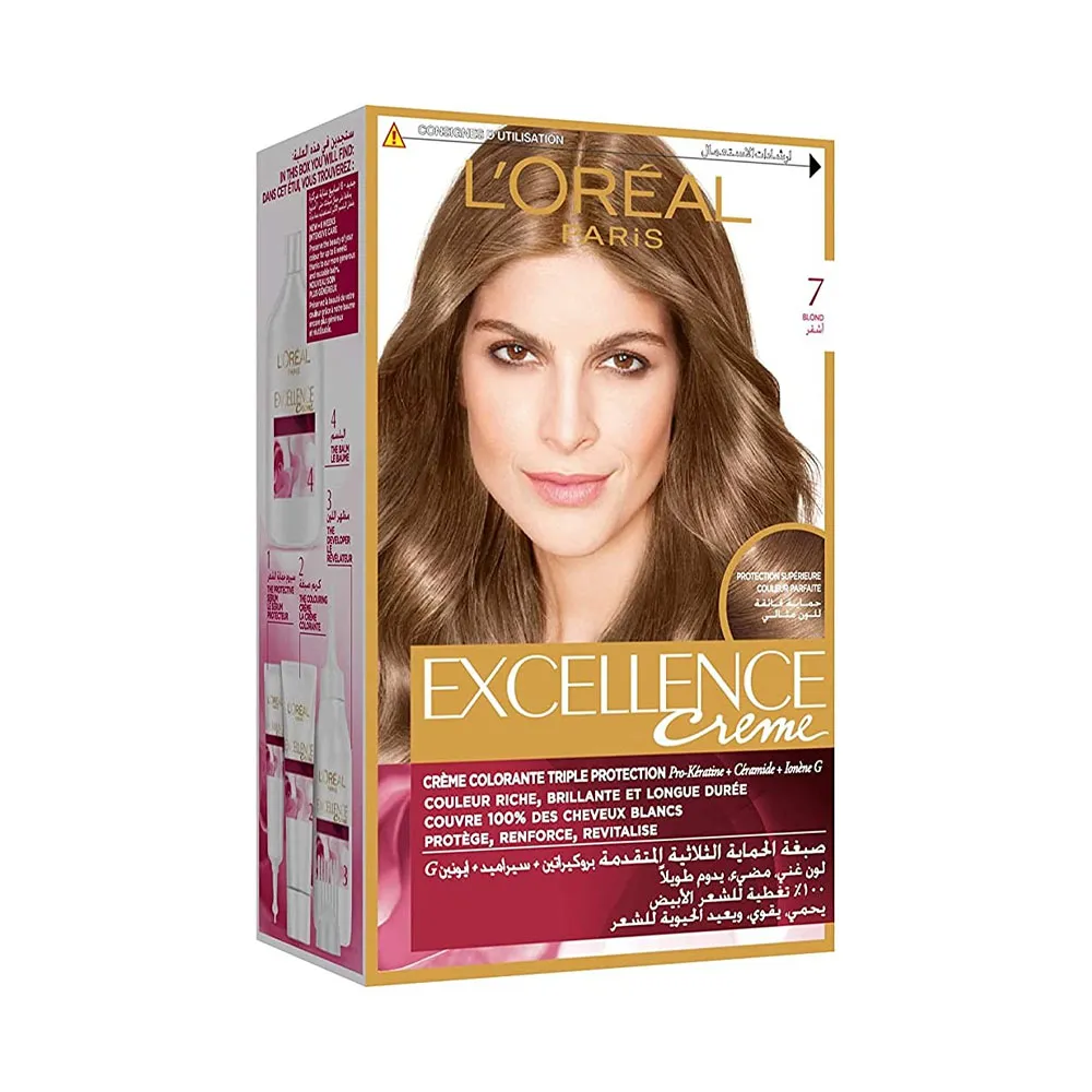 L'Oréal Excellence Crème صبغة شعر 7