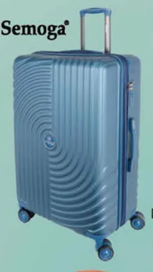 Semoga Abs Double Zipper Expandable Trolley Lj104