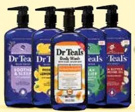 Dr Teal's غسول الجسم بملح إبسوم مشكل