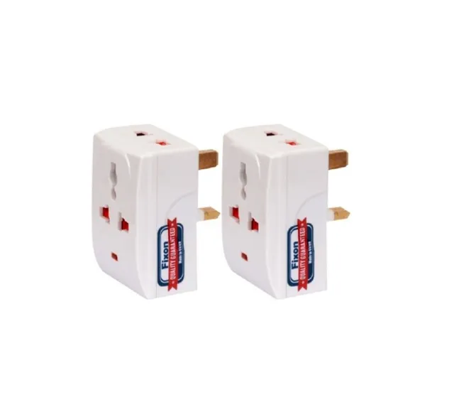 Fixon Travel Adaptor - 2 Pcs