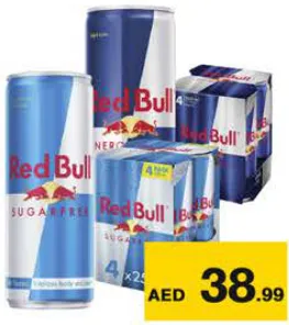 Red Bull Energy Drink Sugar Free/Regular