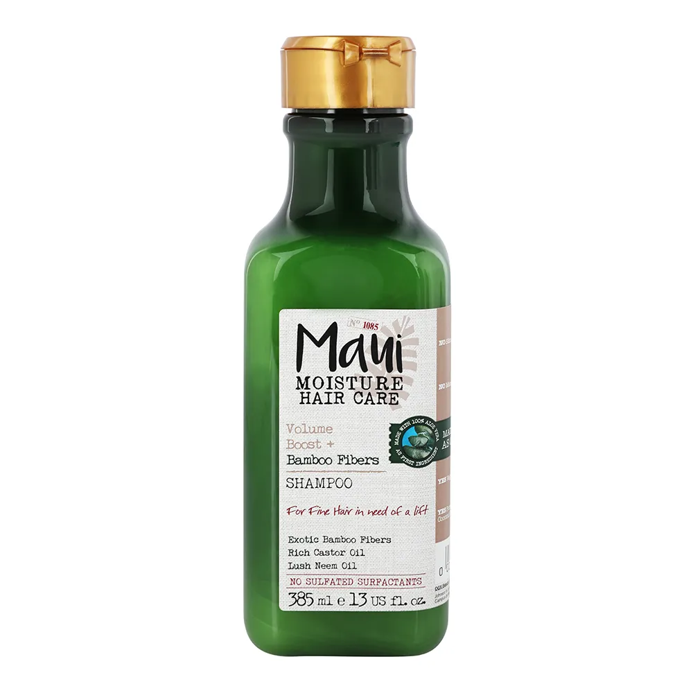 Maui Moisture Maui شامبو بألياف الخيزران لتقوية وإصلاح الشعر