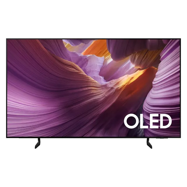 Samsung 77 Inch OLED S85F 4K Vision AI Smart TV 2025, NQ4 AI Gen2 Processor, 4K AI Upscaling, Motion Xcelerator 120Hz, OLED HDR, PANTONE Validated, QA77S85FAEXZN-N