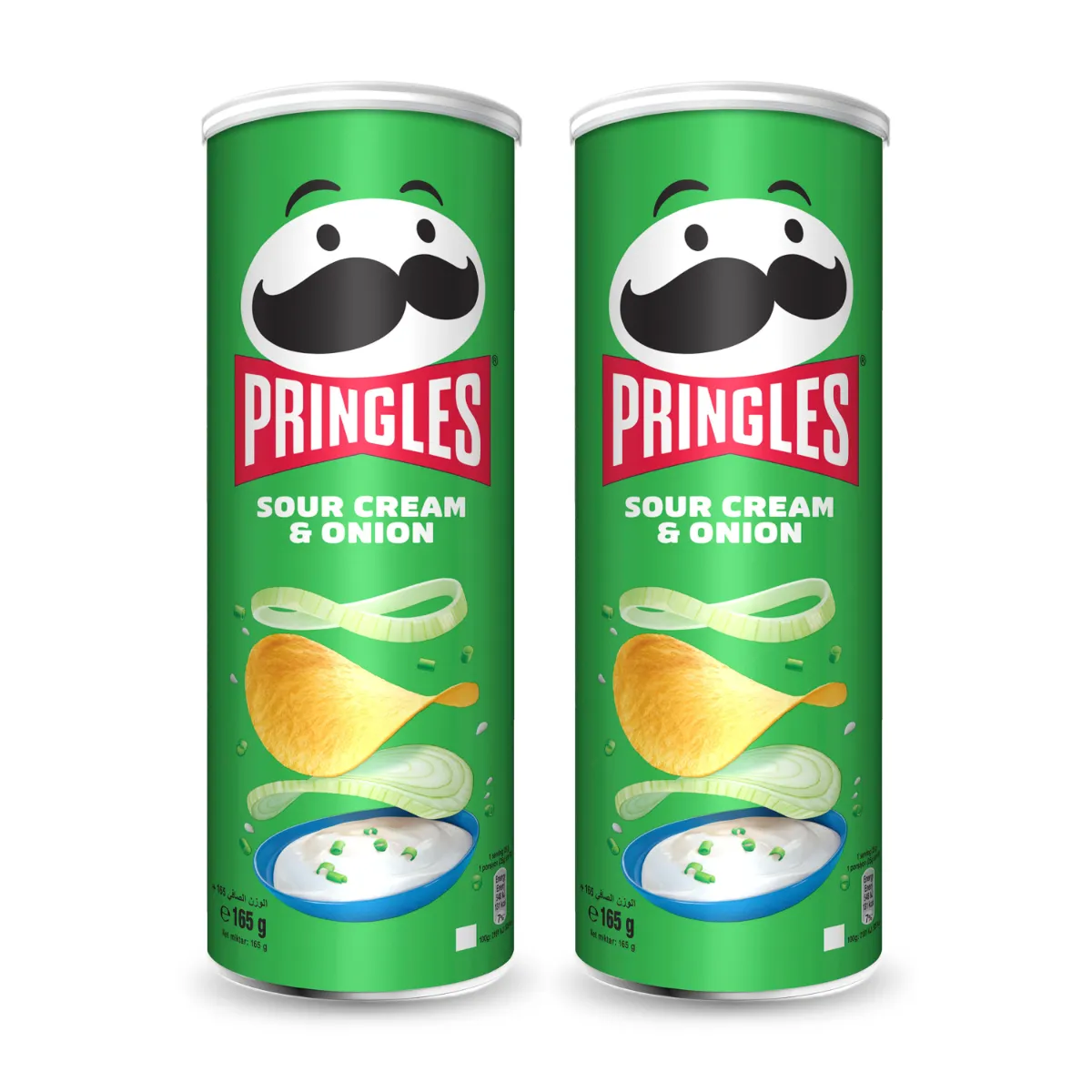 Pringles بالكريمة الحامضة والبصل