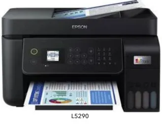 Epson طابعة مكتبية بخزان حبر ECOTANK L5290 ‏4 في 1