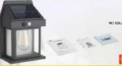 Solar Sensor Light Rc1