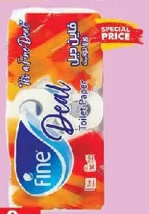 Fine Deal Toilet Roll 2 Ply