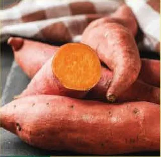 بطاطا حلوة حمراء