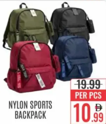 Nylon Sports Backpack