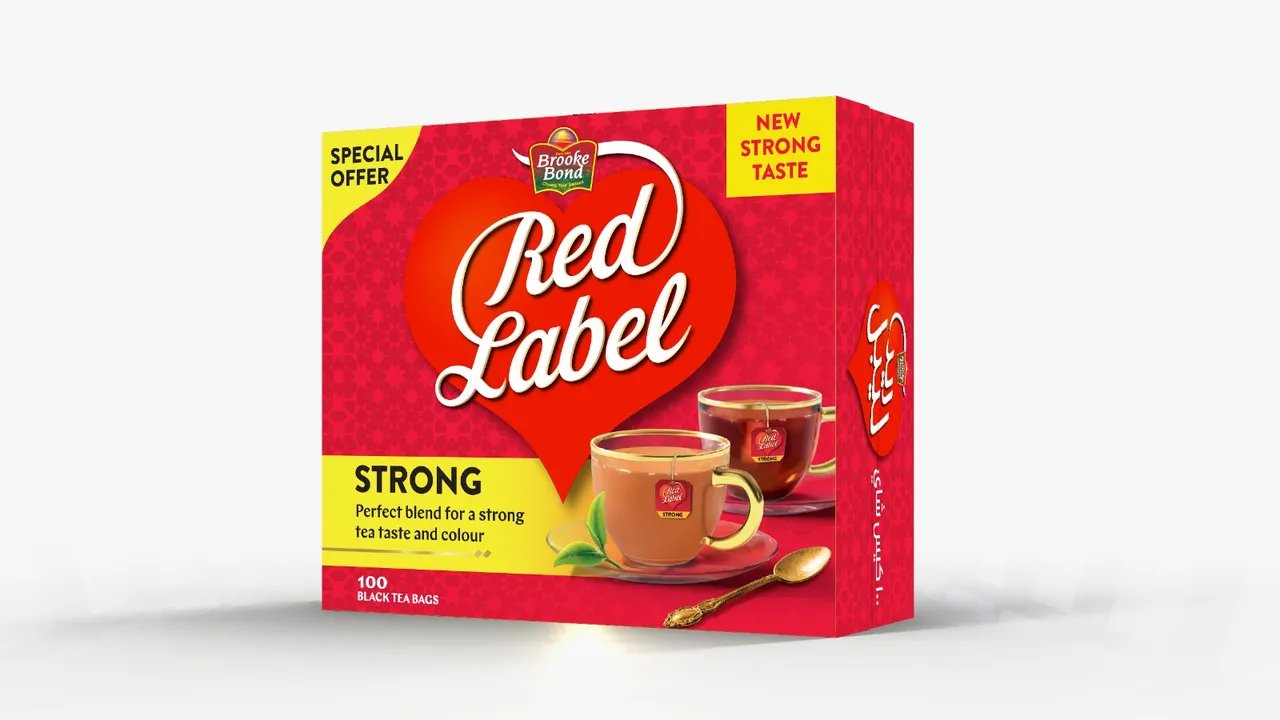 Brooke Bond Red Label أكياس شاي 100pcs