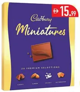 Cadbury قطع مصغرة موسمية