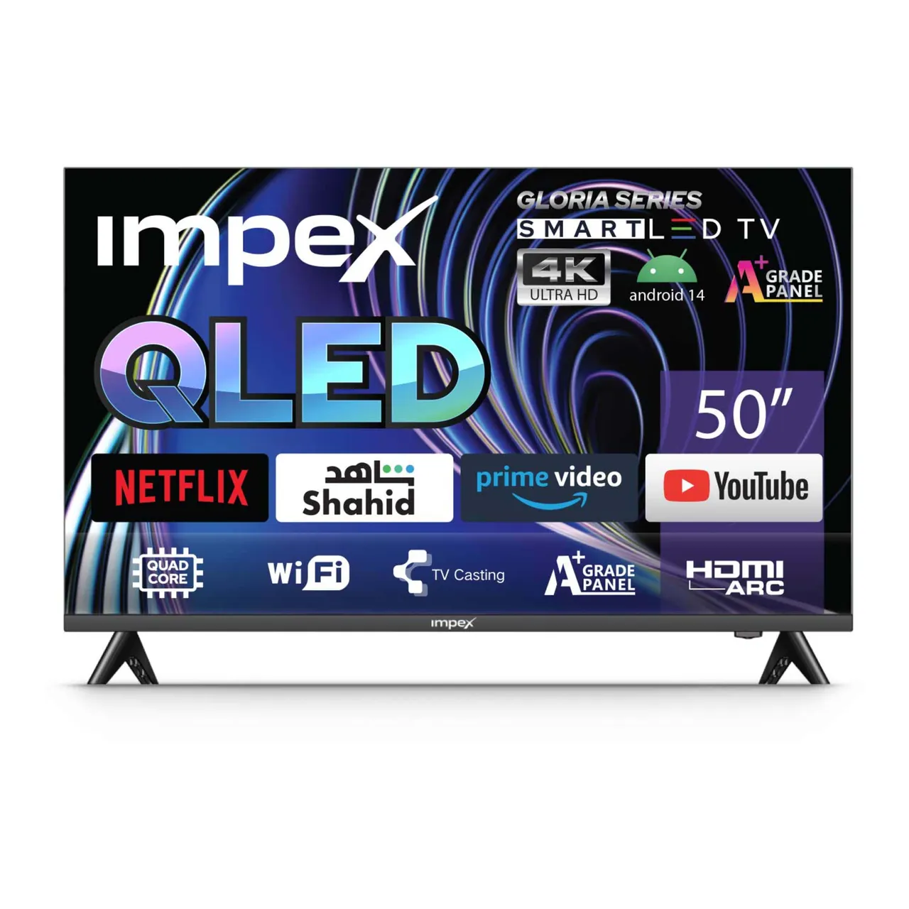 impex تلفزيون ذكي Qled