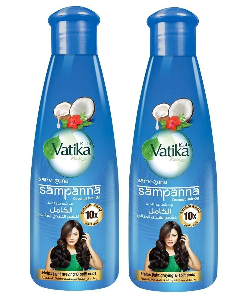 Vatika Naturals زيت جوز الهند للشعر Sarv-Guna Sampanna