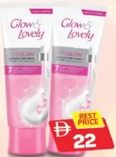 Glow&Lovely كريم سيروم vita glow 2x80gm